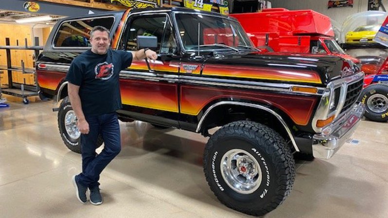 NASCAR Legend Tony Stewart Skips High-Dollar Supercars for Stellar 1979 Ford Bronco