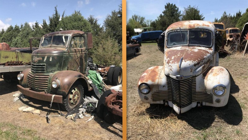 81 Vintage Cars Rusting in a Kansas Scrapyard Can Be Saved for $425,000