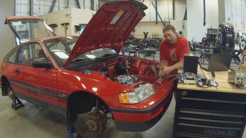 EV-Swapped Honda CRX Runs 12-Second Passes Like Nobody’s Business