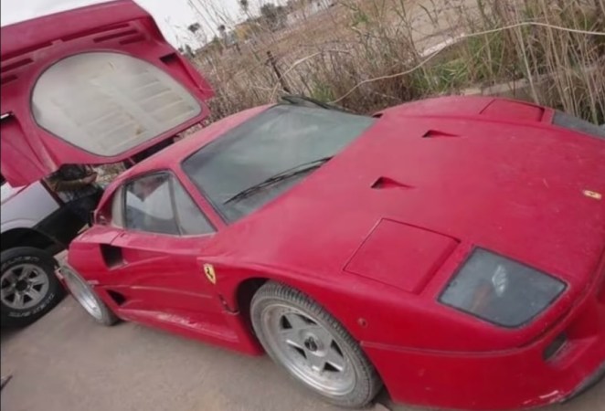 Let’s Help Find This Trashed Ferrari F40 That Once Belonged to Saddam Hussein’s Son