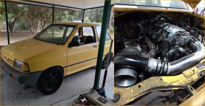 Miata-Based, Turbo LS-Swapped Ford Festiva Makes Little Sense, But Also 500 HP