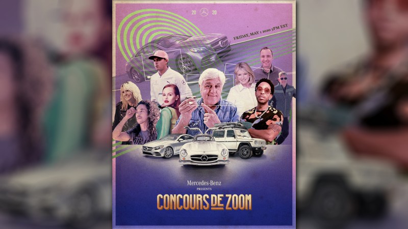 Mercedes’ Concours de Zoom Is Your Dream Virtual Car Show With Jay Leno, Martha Stewart, and Luda