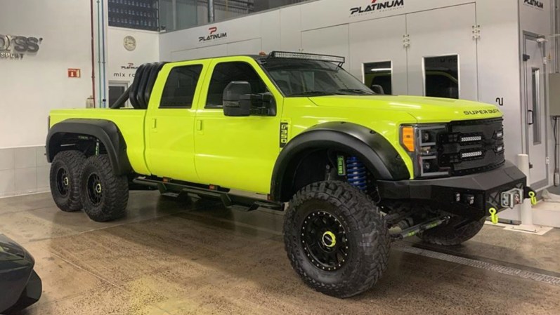 Buy This Giant 2017 Ford Super Duty Show Truck for An Equally Giant $250K Price