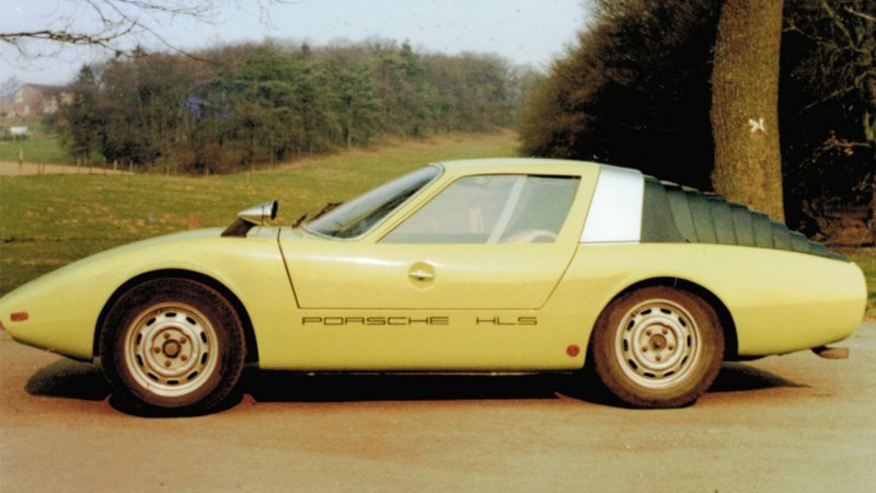 Long-Forgotten Porsche 911 HLS Is a One-Off Wonder with a Folding Clamshell Roof