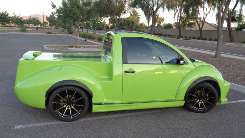 Turn Your VW Beetle Into an Adorable Pickup Truck With This $3,000 Kit