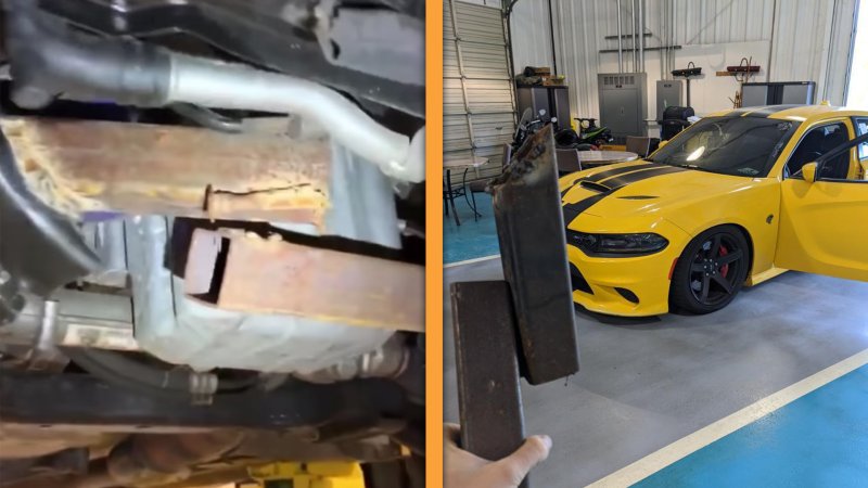 Here’s the Real Story of That Ludicrously Bad Dodge Charger Hellcat Frame Repair