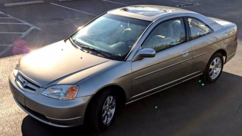 Drive to Work or Something in This 2003 Honda Civic EX Coupe