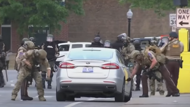 Minnesota Police Officers Caught Slashing Tires Amidst Protests