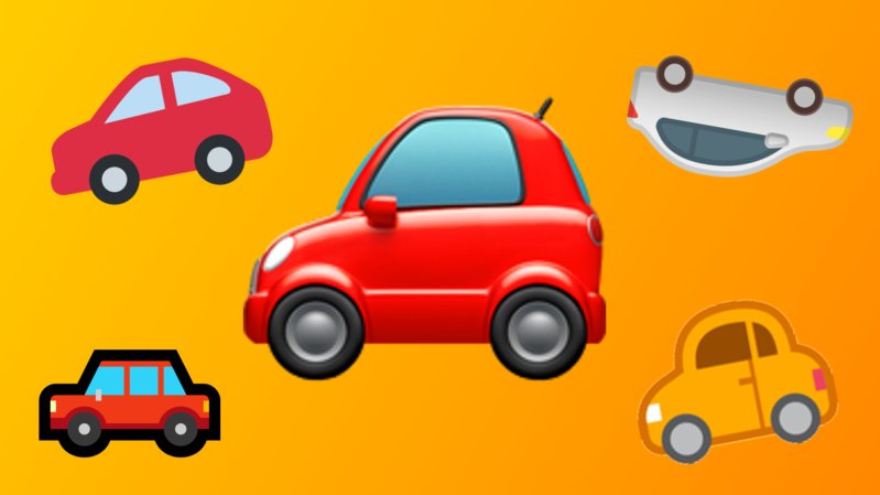 The Car Emoji Must Be Changed