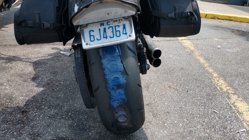 PSA: Don’t Patch a Motorcycle Tire With Rubber Cement