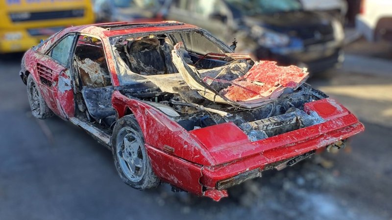 Stolen Ferrari Mondial Discovered in Canal After Decades Underwater