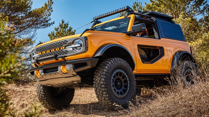 2021 Ford Bronco Hybrid? Apparent Gauge Cluster Leak Hints at Electrified Power