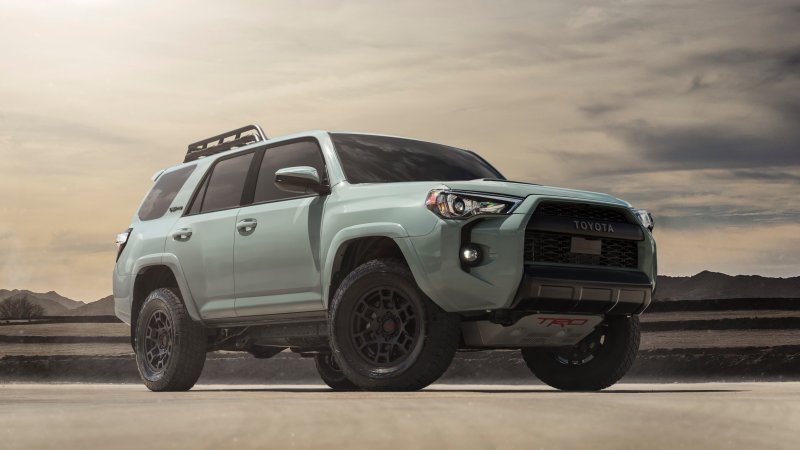 2021 Toyota 4Runner TRD Pro: New LED Headlights and Lunar Rock Color