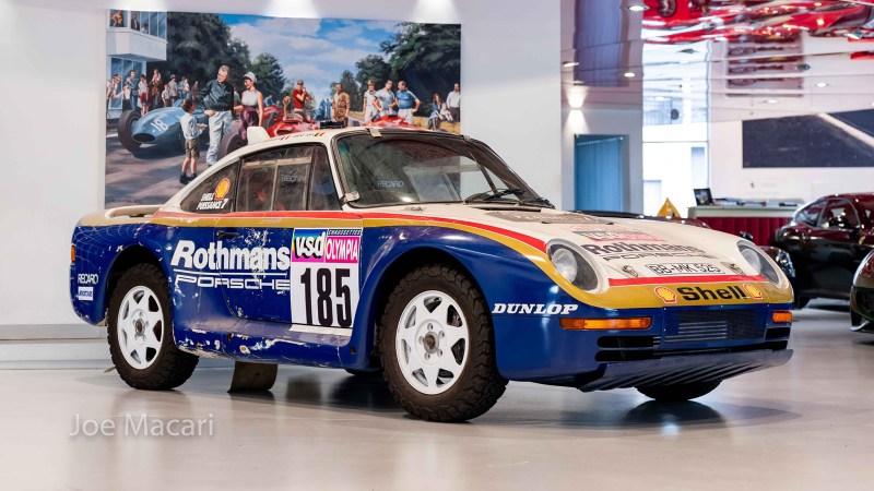 Need a Solid Desert Ride? Grab Jacky Ickx’s 1985 Paris-Dakar Porsche 959