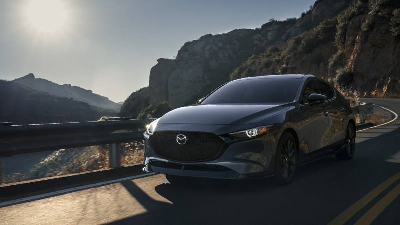 The 250-Horsepower 2021 Mazda3 Turbo Hatchback Starts at $30,900