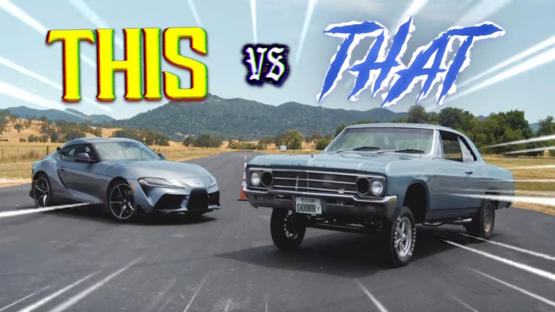 1966 Buick Gasser vs 2020 Toyota Supra Drag Race Is <em>Fast & Furious</em> Reincarnate