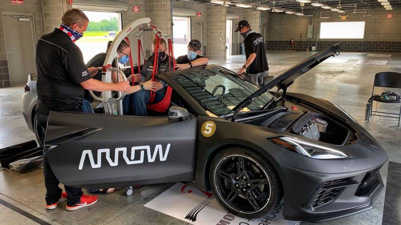 I Rode Shotgun at 120 MPH In Quadriplegic Racer Sam Schmidt’s Cutting-Edge C8 Corvette