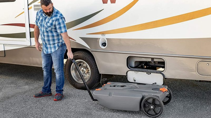 The Best RV Portable Waste Tanks: Avoid the Messy Back-Up