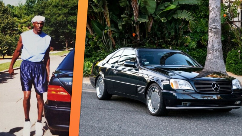 Michael Jordan’s V12 1996 Mercedes S600 Lorinser Sells for Over $202K