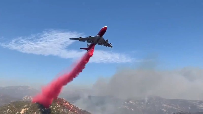 Watch the Largest Firefighting Aircraft in the World Beat Back California’s Wildfires