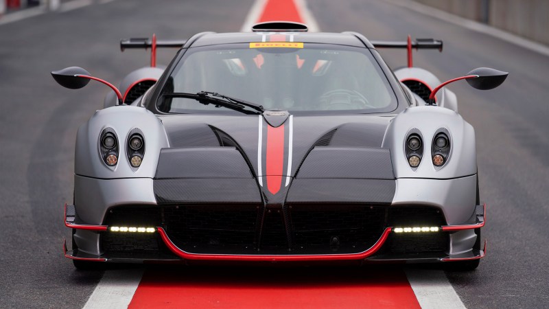 Watch the 800-HP Pagani Huayra BC Roadster Set a New Lap Record at Spa