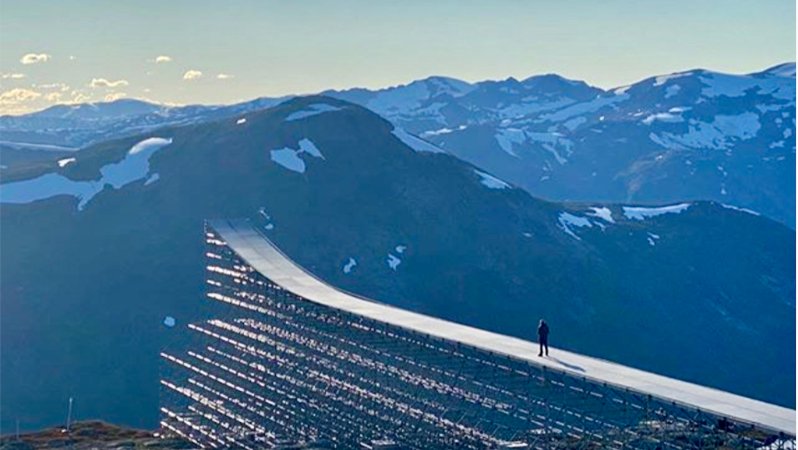 This Wild Cliffside Ramp Is Real. Watch Tom Cruise Jump a Dirt Bike off It for MI7