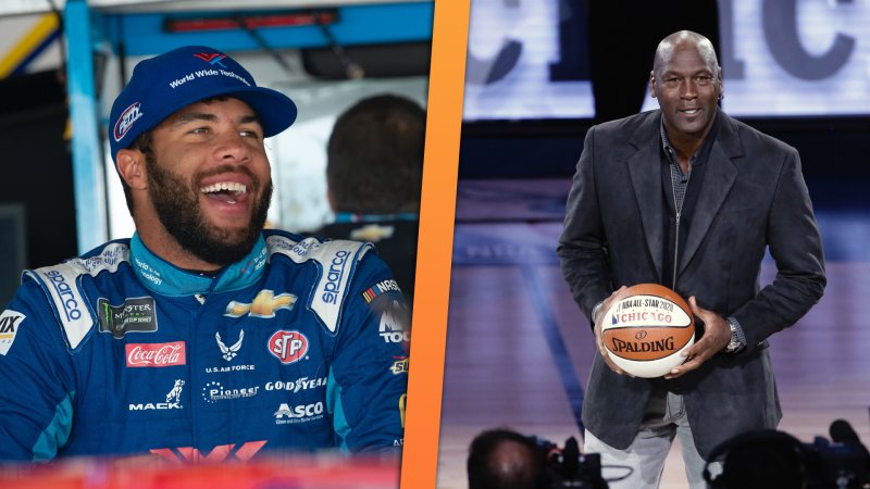 Michael Jordan, Denny Hamlin Start New NASCAR Team with Bubba Wallace Driving