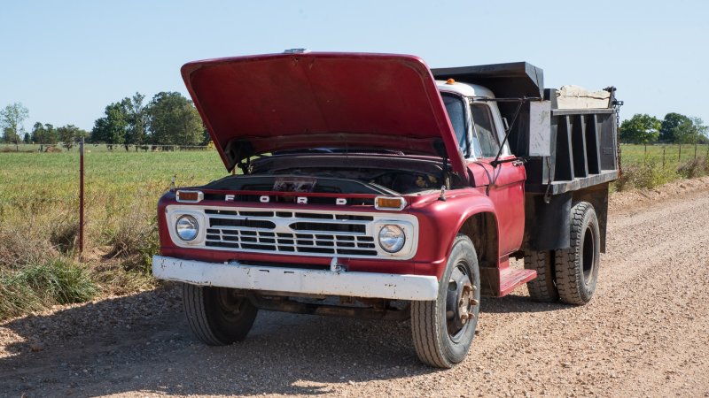 I Spent Three Months and Hundreds of Dollars Chasing a 20-Minute Fix on My 1966 Ford Dump Truck