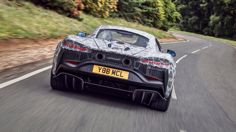 Here’s a Peek at McLaren’s First V6 Hybrid Supercar