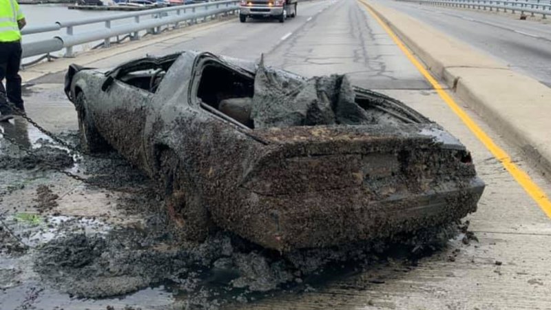 Lucky Fisherman Hooks 1987 Chevy Camaro Stolen 32 Years Ago at Indiana Lake