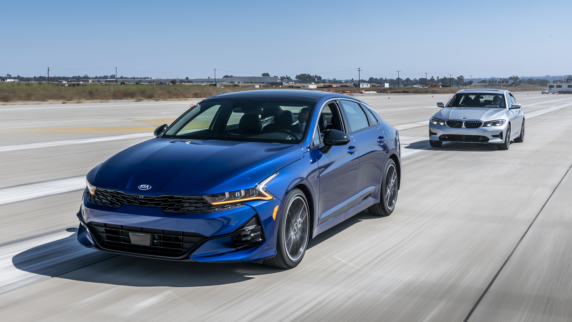 The 2021 Kia K5 GT Out-Performs the BMW 330i. Here's How the Data Proves It