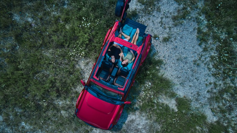 2021 Ford Bronco Four-Door’s Sliding Tailgate Lets Folks Up to 8 Feet, 9 Inches Sleep In the Back