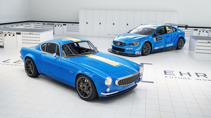 Volvo P1800 Cyan: New Photos Show This Flawless Restomod Racer Inside and Out