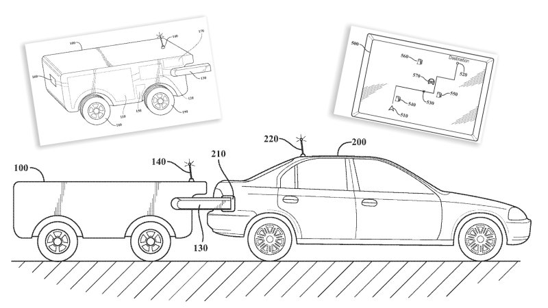 Toyota Patent Shows Self-Driving Drone Tankers for Car-to-Car Recharging and Refueling