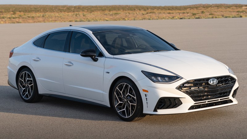 The $34K Hyundai Sonata N Line Packs a Dual-Clutch Transmission and 290 HP