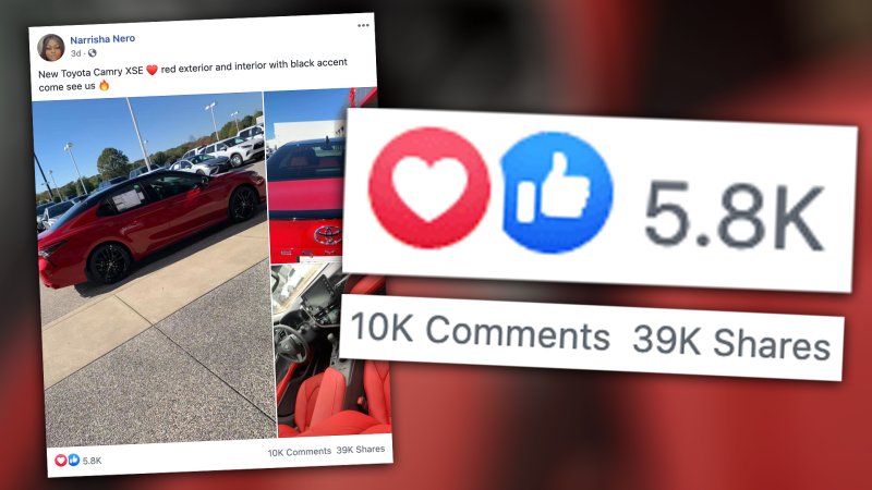 Here’s Why This Dumb Toyota Camry Post Went So Viral on Facebook