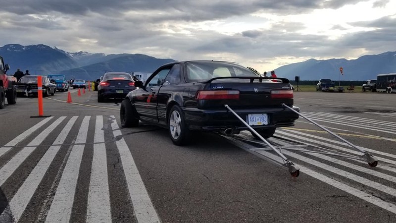 Bet You’ve Never Seen a Sleeper 1992 Integra With Wheelie Bars and a Cummins Turbo