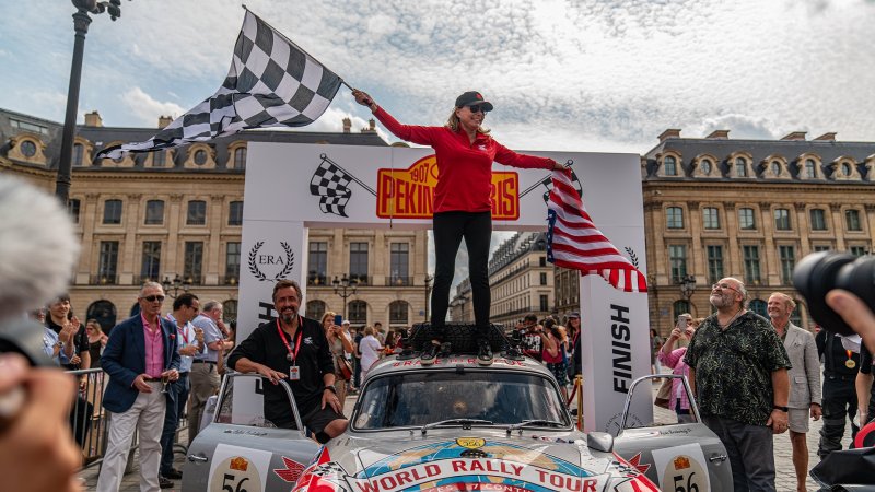 Rally Driver Renee Brinkerhoff Wants to Conquer Antarctica in Her Modified Porsche 356A Race Car