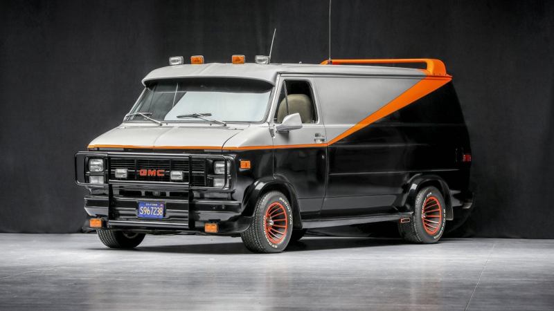 This ‘A-Team’ Van Comes With a Machine Gun Mounted in the Rear