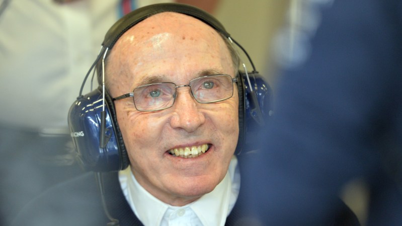 Williams F1 Team Founder Sir Frank Williams Admitted to Hospital