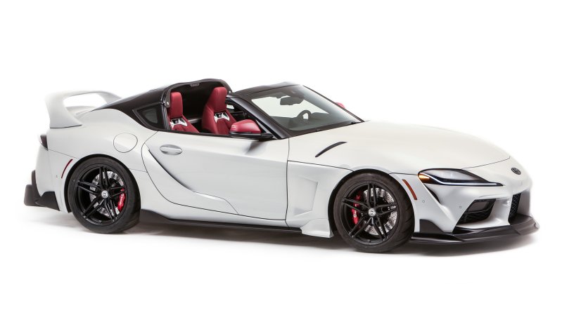 The Toyota GR Supra Sport Top Is a Retro Targa Throwback to the Legendary MKIV