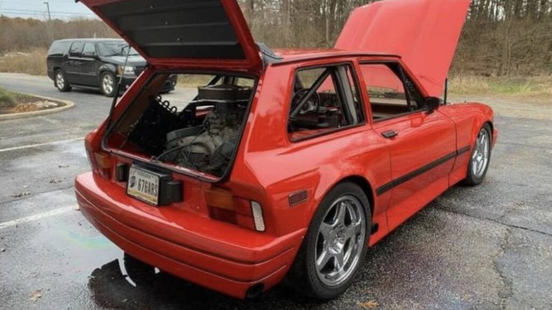 Two 500-Cubic-Inch Cadillac V8s and All-Wheel Drive Make This Yugo Totally Rip