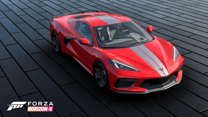The 2021 Chevrolet Corvette C8 Is Coming to <em>Forza Horizon 4</em> This Week