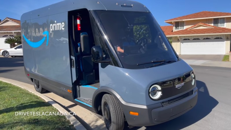 Amazon’s Rivian Delivery Vans Finally Rolling Out in Cities Near You