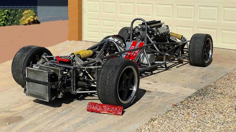 That Homemade Porsche Kart Now Has a 5.8L Mercedes-Benz V12