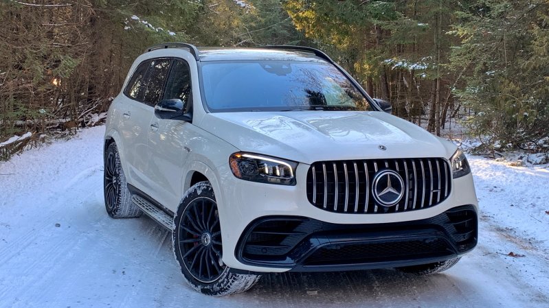 2021 Mercedes-AMG GLS63: A 603-HP Luxury Tank Conquers a Winter Road Trip