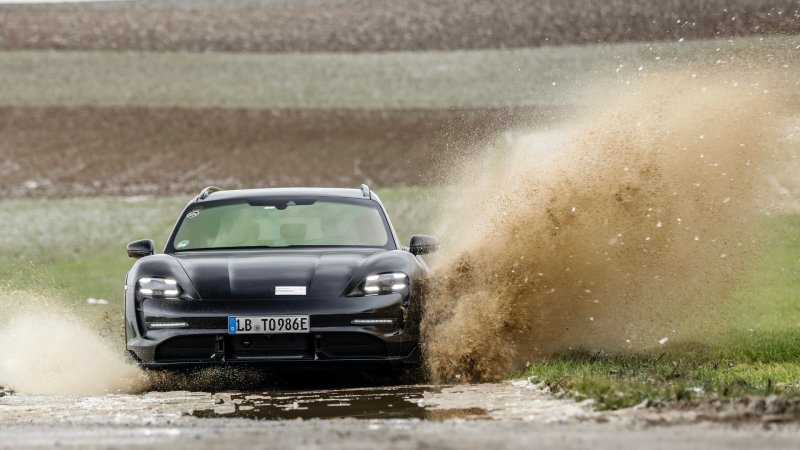 Porsche Confirms Taycan Cross Turismo Wagon, and It’s Got a ‘Gravel Roads’ Driving Mode