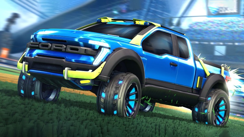 A Radical, Jet-Powered Ford F-150 Is Coming to <em>Rocket League</em>