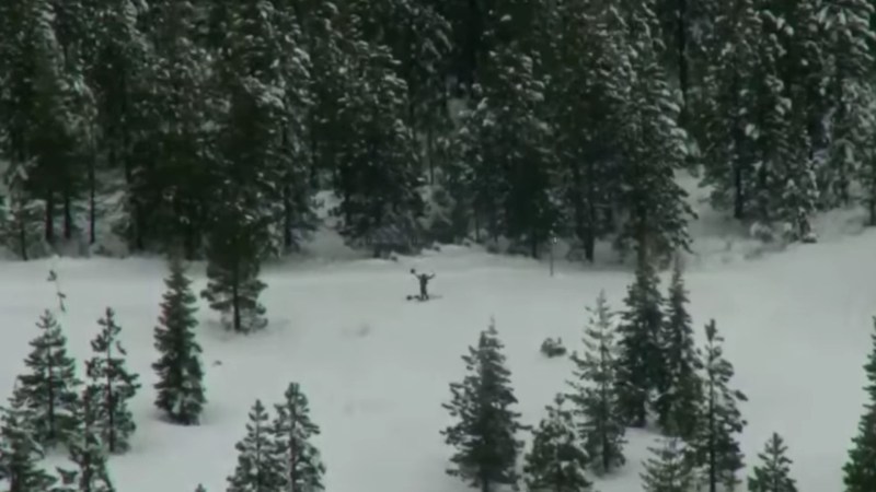 Pickup Driver Follows GPS Up Closed High Sierras Pass During Blizzard, Gets Trapped for a Week