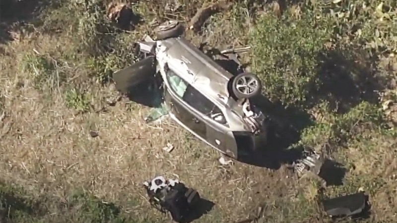 Tiger Woods Seriously Injured in High-Speed Rollover Crash in California